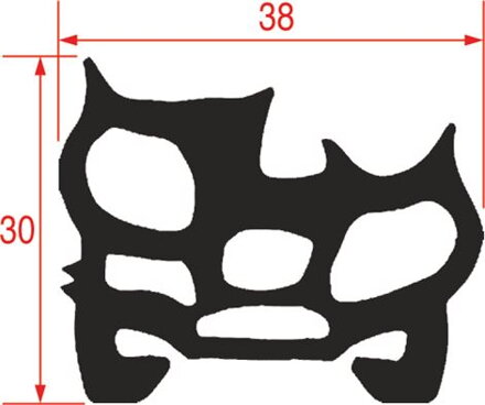 Těsnění zavážecího vozíku