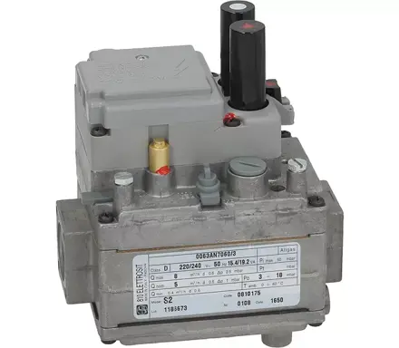Plynový ventil se vstupem a výstupem 3/4" M9x1 kompatibilní s OLIS