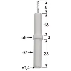 Zapalovací svíčka 9 × 52 mm