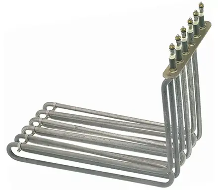 Topné těleso 4950 W s přírubou 160 x 22 mm pro fritézy