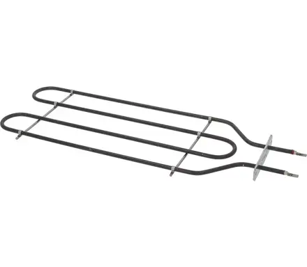 Topné těleso 2000 W pro salamander, rozměry 425 × 165 mm