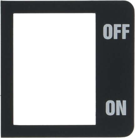 08 - Štítek vypínače