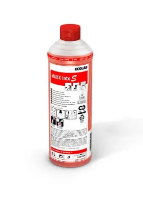 MAXX INTO S 1 l kyselý čisticí prostředek na sanitu pro denní a periodické čištění