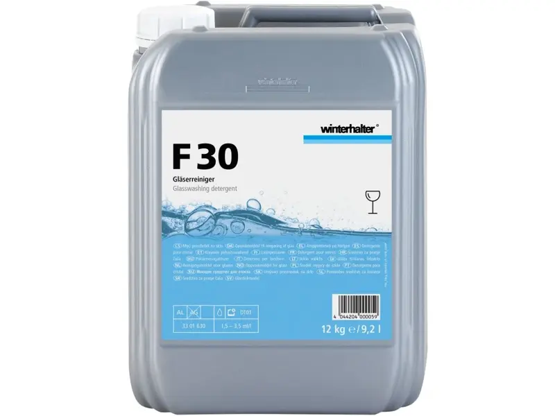 Winterhalter F30 - Mycí prostředek na sklo 12 kg