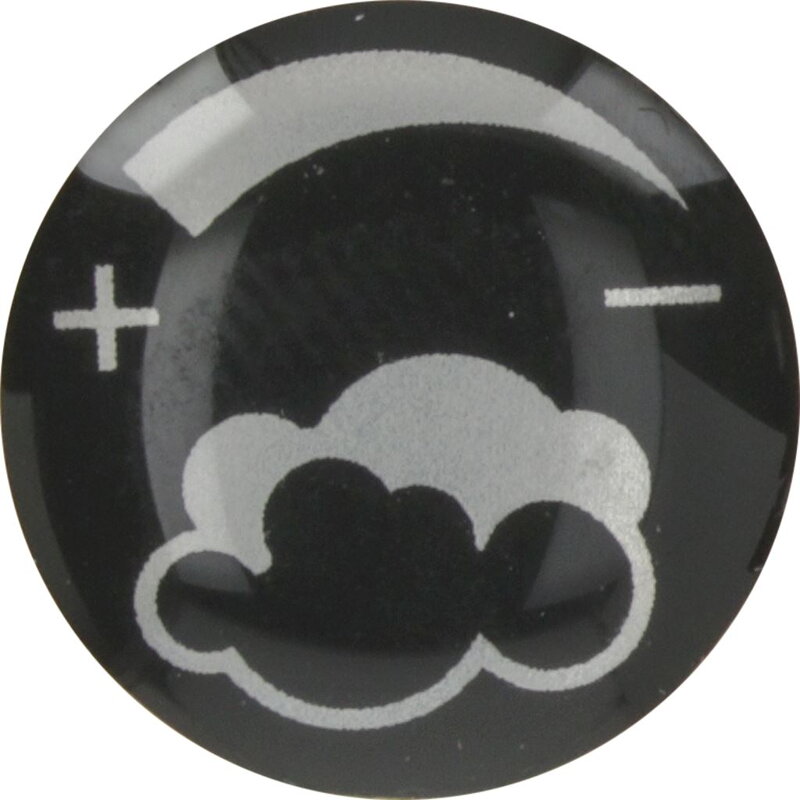 14 - Nálepka knoflíku pára