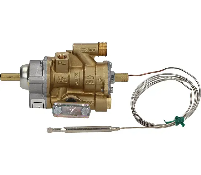 Termostatický plynový ventil M16 × 1,5 s čidlem 6 × 100 mm