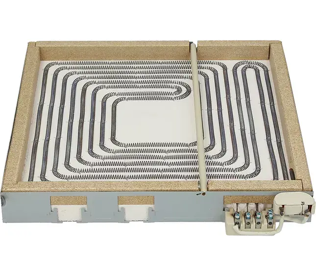 Topné těleso pro sklokeramický sporák 4000 W, 300 × 300 mm, 400 V