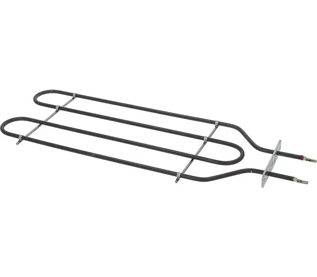 Topné těleso 2000 W pro salamander, rozměry 425 × 165 mm