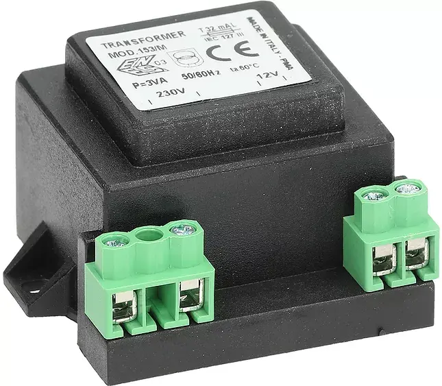 Transformátor 230 V / 12 V 3 VA