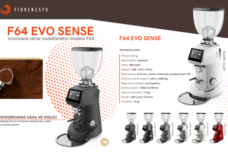 F64 EVO SENSE - recenze